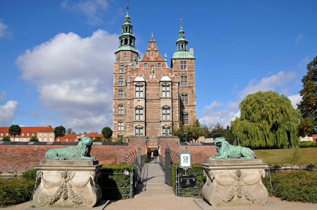 Schloss Rosenborg, Dänemark jigsaw puzzle in Schlösser puzzles on TheJigsawPuzzles.com