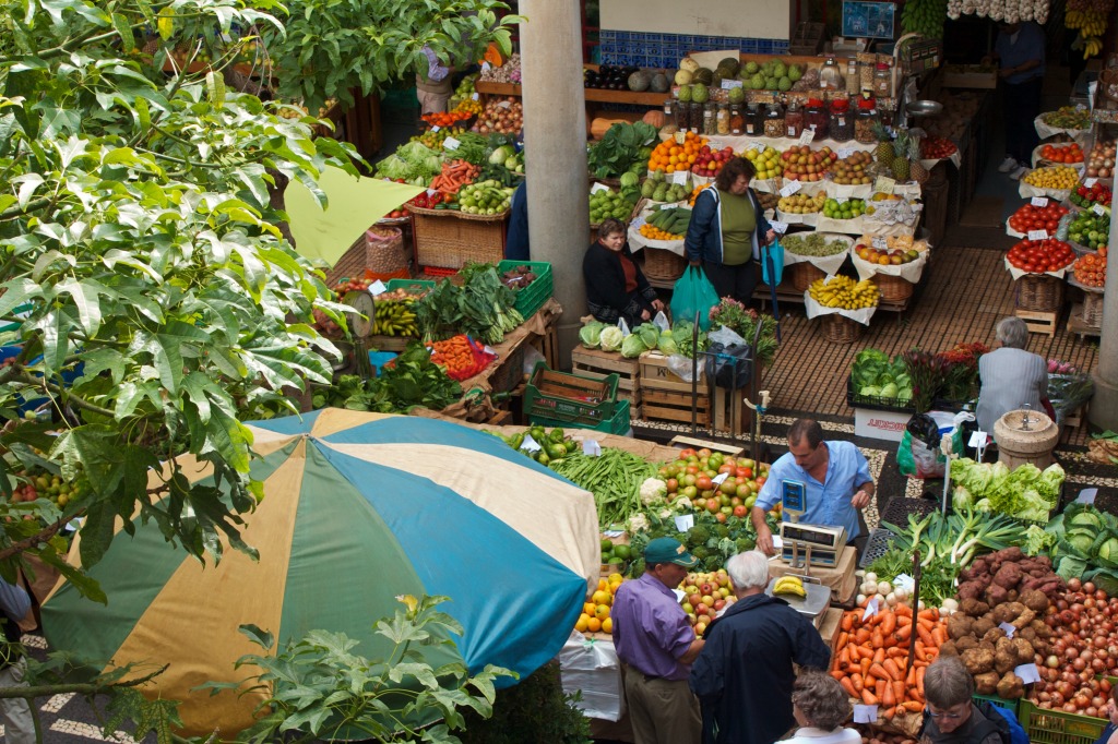 Fruit Vegetable Market Jigsaw Puzzle In Fruits Veggies Puzzles On 
