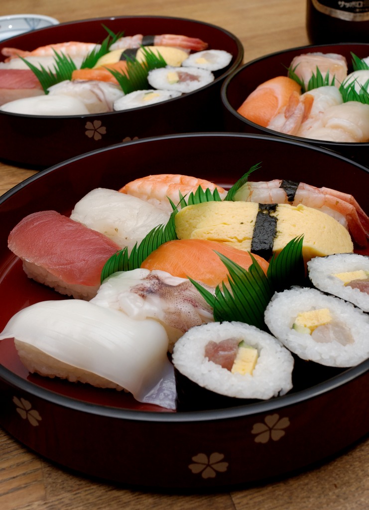 Mrs Y's Sushi jigsaw puzzle in Food & Bakery puzzles on TheJigsawPuzzles.com