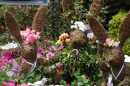 Garden Bunnies with Floral Headdresses