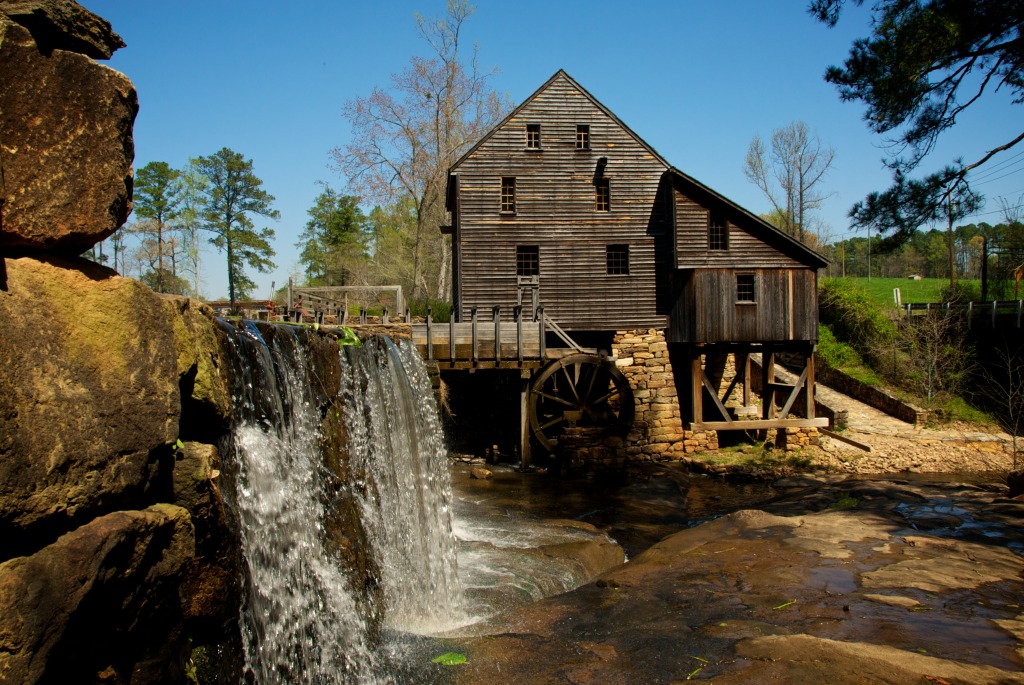 Yates Mill jigsaw puzzle in Waterfalls puzzles on TheJigsawPuzzles.com