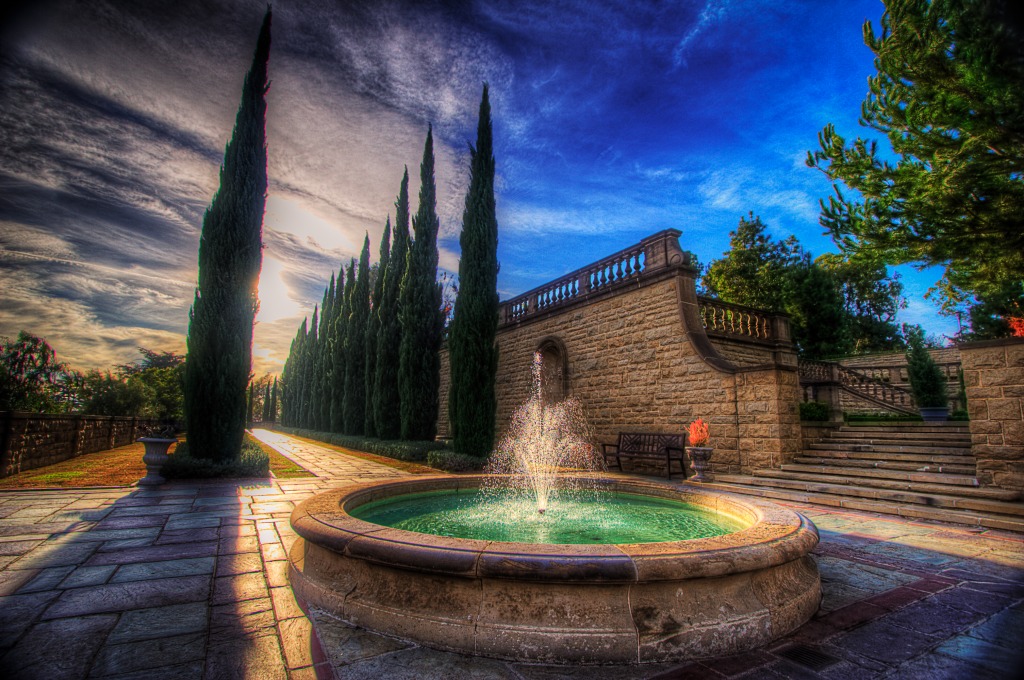 Greystone Mansion, Beverly Hills jigsaw puzzle in Great Sightings puzzles on TheJigsawPuzzles.com