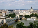 Chain Bridge & Cathedral, Budapest