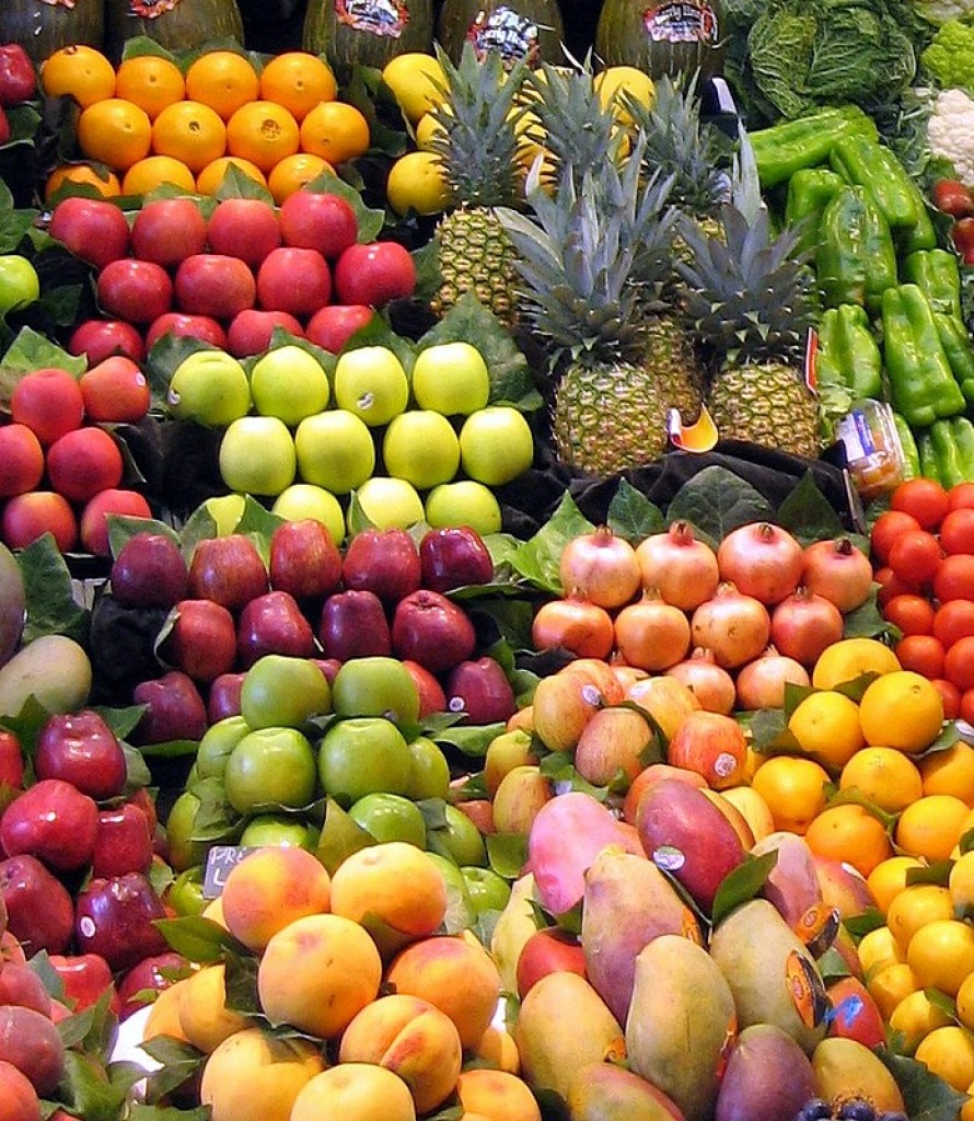 Fruits and Colors jigsaw puzzle in Puzzle of the Day puzzles on TheJigsawPuzzles.com