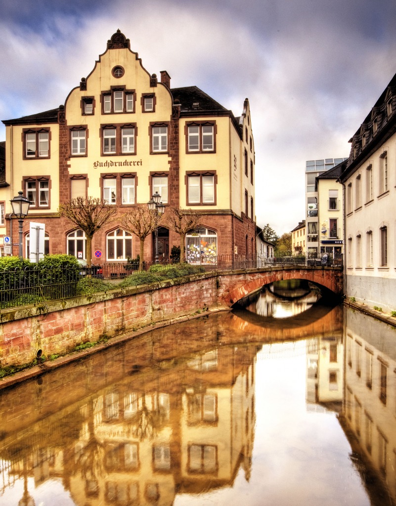 Saarburg jigsaw puzzle in Puzzle of the Day puzzles on TheJigsawPuzzles.com