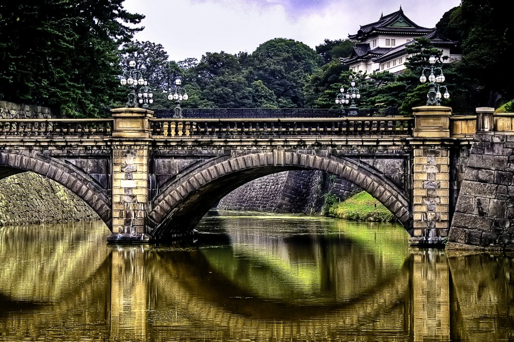 Emperor's Palace, Tokyo jigsaw puzzle in Bridges puzzles on TheJigsawPuzzles.com