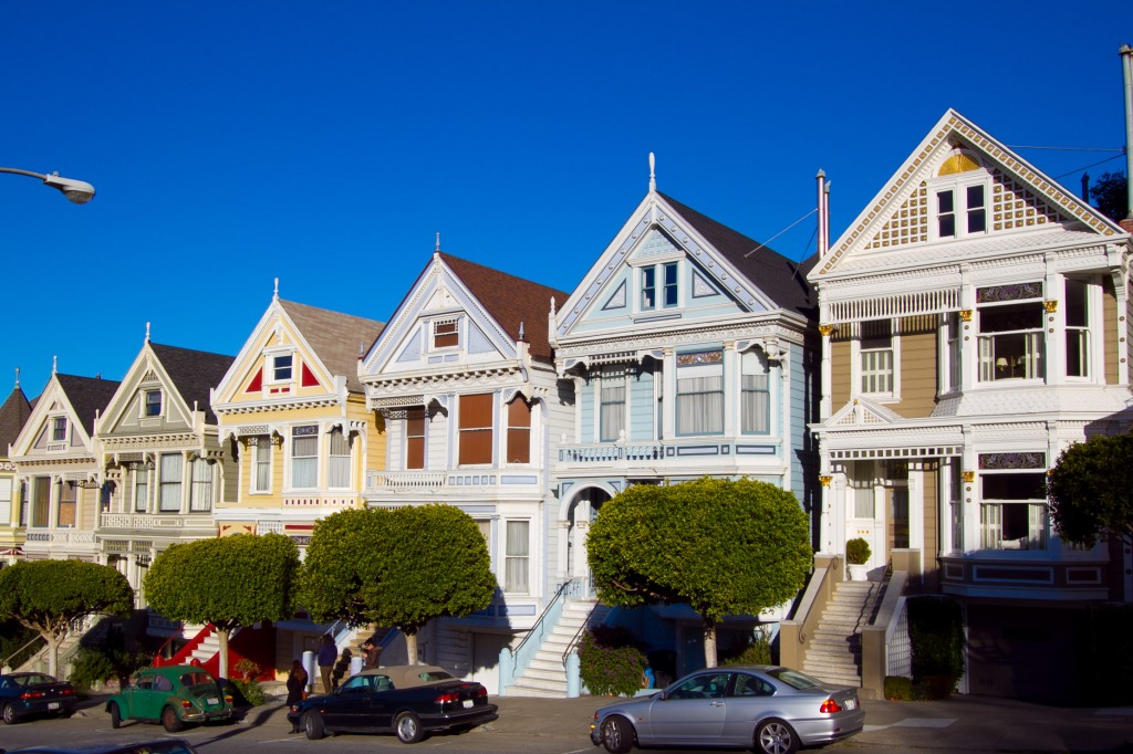 Painted Ladies jigsaw puzzle in Street View puzzles on TheJigsawPuzzles.com