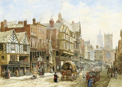 Bridge Street, Chester jigsaw puzzle in Piece of Art puzzles on ...