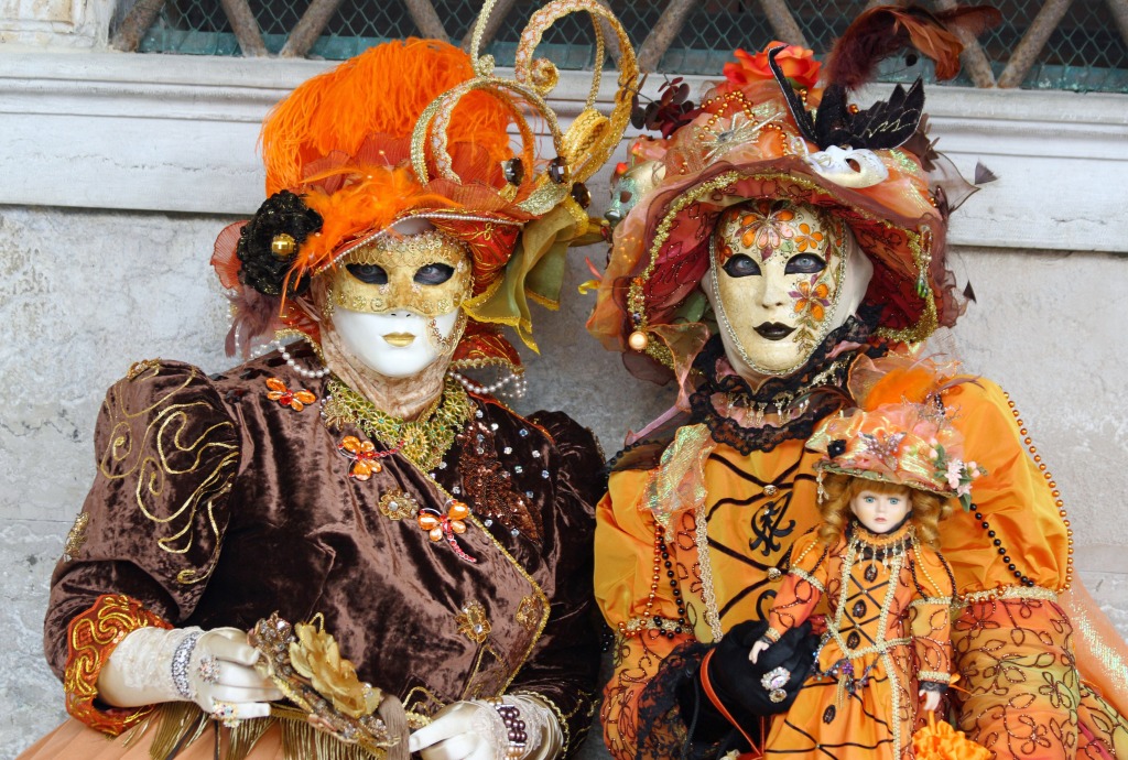Karneval in Venedig jigsaw puzzle in Menschen puzzles on TheJigsawPuzzles.com
