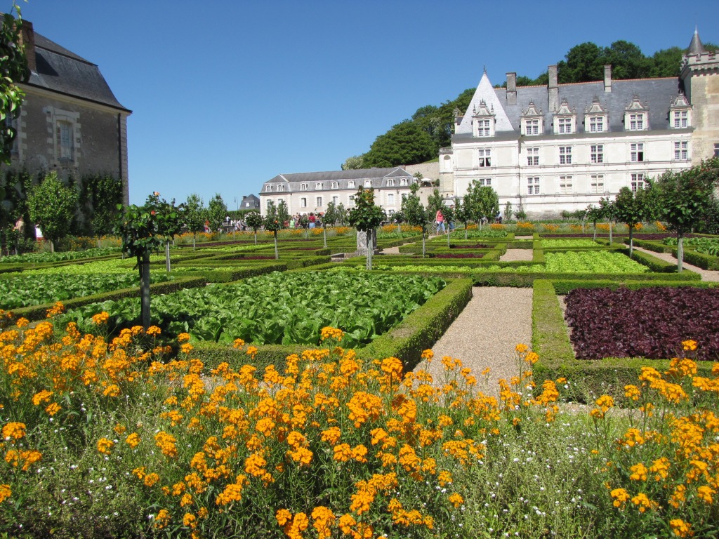 Château de Villandry jigsaw puzzle in Puzzle of the Day puzzles on TheJigsawPuzzles.com