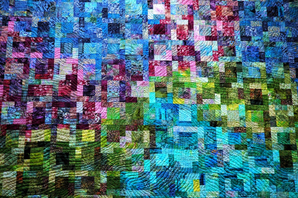 Quilt jigsaw puzzle in Handmade puzzles on TheJigsawPuzzles.com