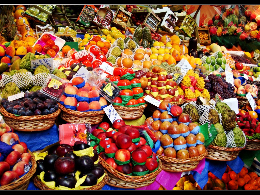 Marché aux fruits, Sao Paulo jigsaw puzzle in Fruits & Légumes puzzles on TheJigsawPuzzles.com