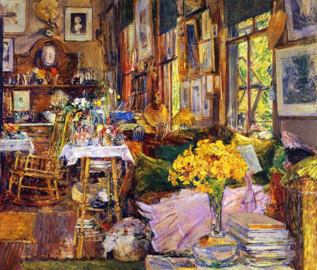 The Room of Flowers jigsaw puzzle in Piece of Art puzzles on TheJigsawPuzzles.com