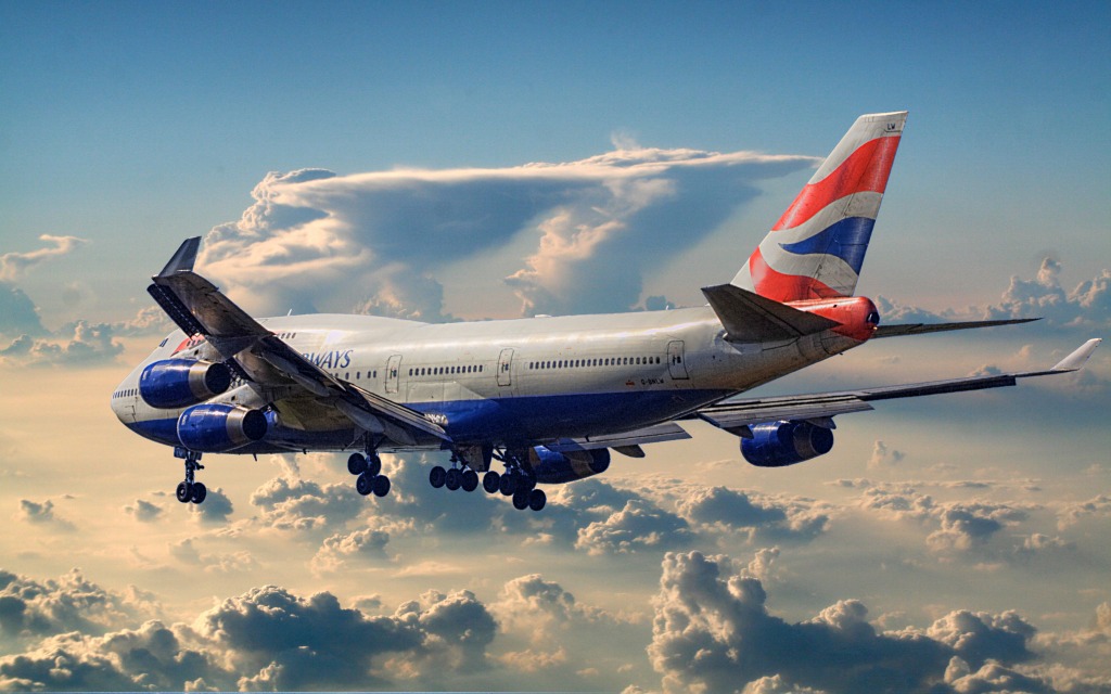 British Airways jigsaw puzzle in Puzzle des Tages puzzles on TheJigsawPuzzles.com