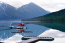 Float Plane at Moose Pass in Alaska