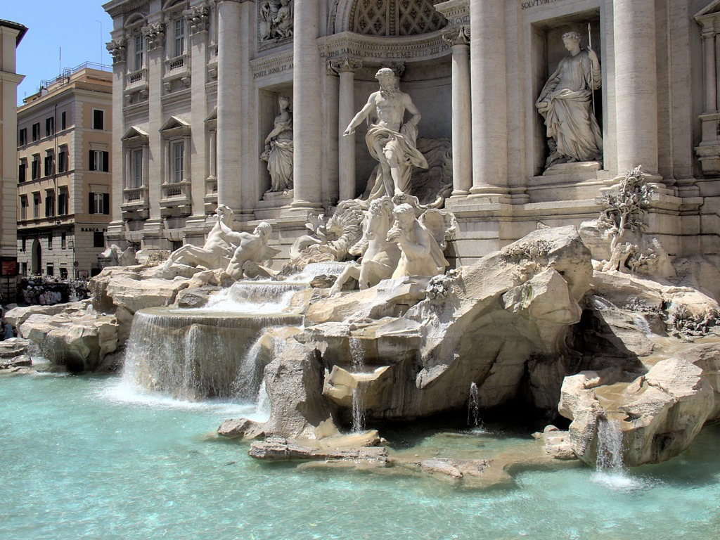 Trevi Fountain, Rome, Italy jigsaw puzzle in Waterfalls puzzles on TheJigsawPuzzles.com