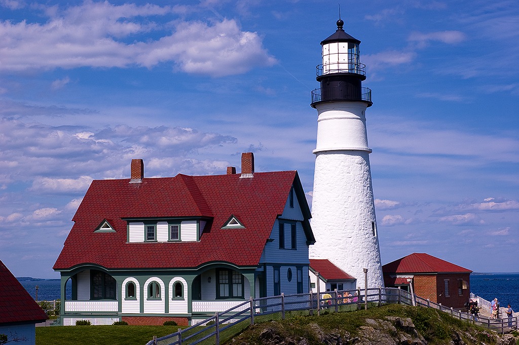 Portland Head Lighthouse jigsaw puzzle in Great Sightings puzzles on TheJigsawPuzzles.com