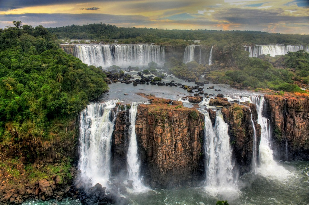 Cataratas do Iguaçu, Brasil jigsaw puzzle in Cachoeiras puzzles on TheJigsawPuzzles.com