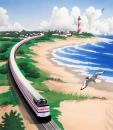 Amtrak 40th Anniversary Postcard