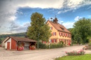 Village Siebeneich in South-west Germany