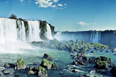 Iguazu Falls jigsaw puzzle in Waterfalls puzzles on TheJigsawPuzzles ...