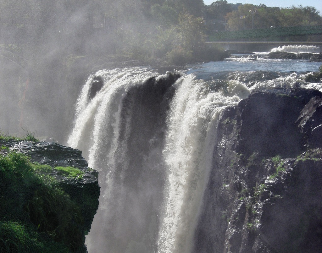 Great Falls, Paterson, NJ jigsaw puzzle in Waterfalls puzzles on TheJigsawPuzzles.com