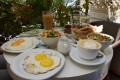 Breakfast at Café Café, Tel Aviv