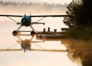 Float Plane in the Mist