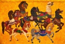 Carousel Stampede Quilt by Cathy Wiggins