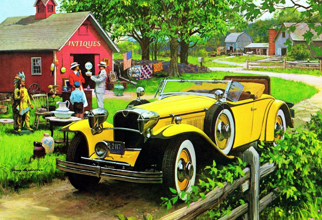 1930 Ruxton Roadster jigsaw puzzle in Autos & Motorräder puzzles on TheJigsawPuzzles.com