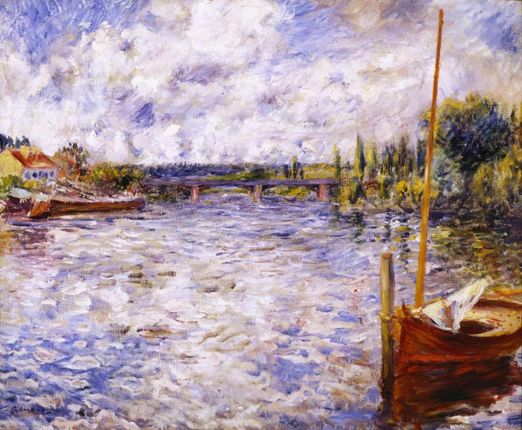 The Seine at Chatou jigsaw puzzle in Piece of Art puzzles on TheJigsawPuzzles.com