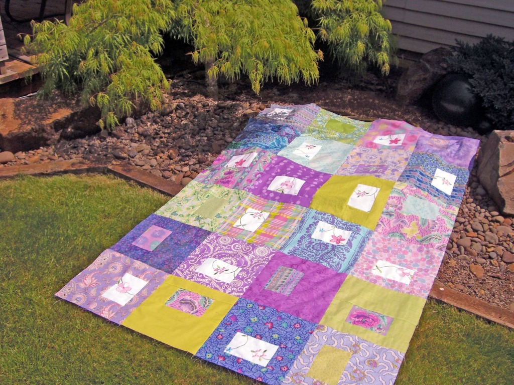 Fresh Spring Quilt jigsaw puzzle in Handmade puzzles on TheJigsawPuzzles.com