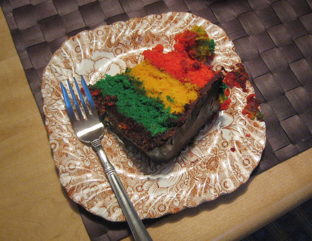 Rainbow Cookie Cake jigsaw puzzle in Food & Bakery puzzles on TheJigsawPuzzles.com