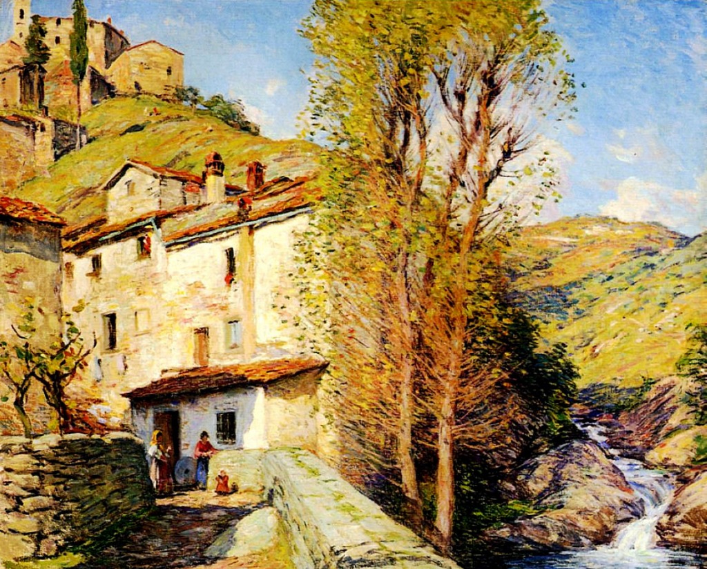 Old Mill, Pelago, Italy jigsaw puzzle in Piece of Art puzzles on TheJigsawPuzzles.com