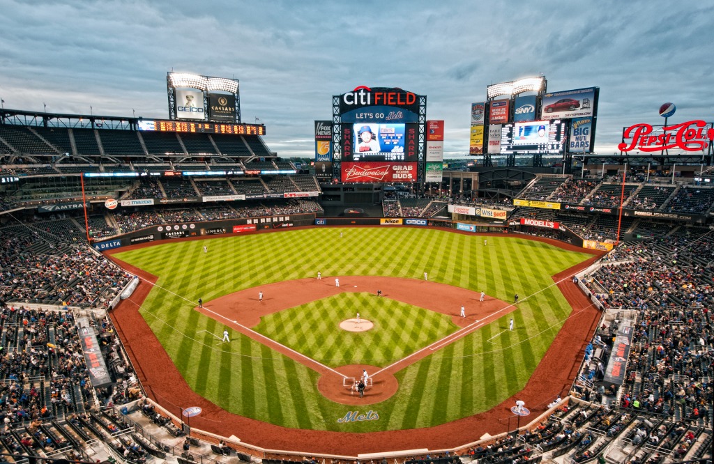 Citi Field (Mets vs. Giants) jigsaw puzzle in Puzzle of the Day puzzles on TheJigsawPuzzles.com