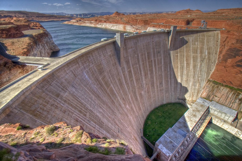 Glen Canyon Dam jigsaw puzzle in Waterfalls puzzles on TheJigsawPuzzles.com