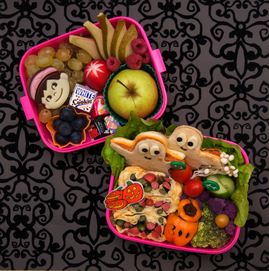 Ghost Sandwich Bento jigsaw puzzle in Food & Bakery puzzles on TheJigsawPuzzles.com