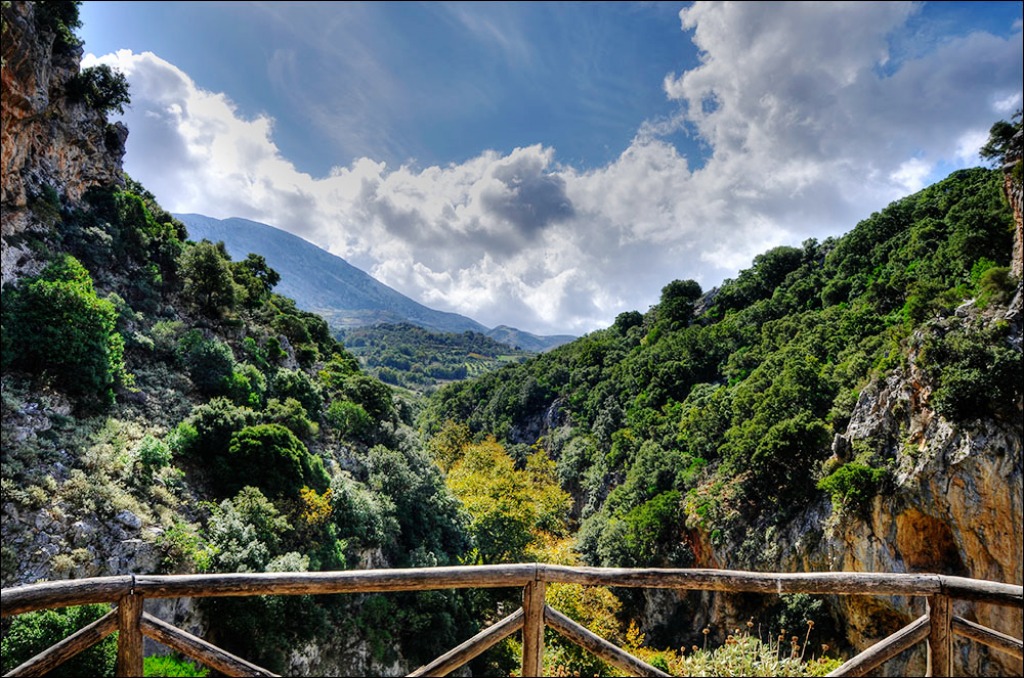Mountains near the Village Patsos, Crete jigsaw puzzle in Puzzle of the Day puzzles on TheJigsawPuzzles.com