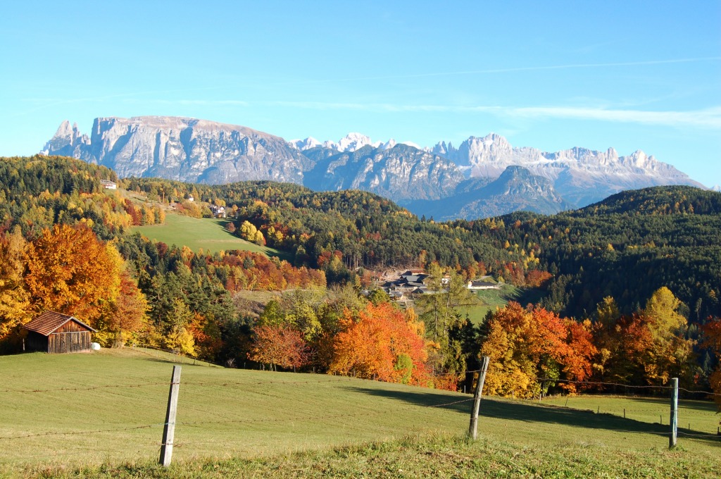 Autumn in Renon, Italy jigsaw puzzle in Great Sightings puzzles on TheJigsawPuzzles.com