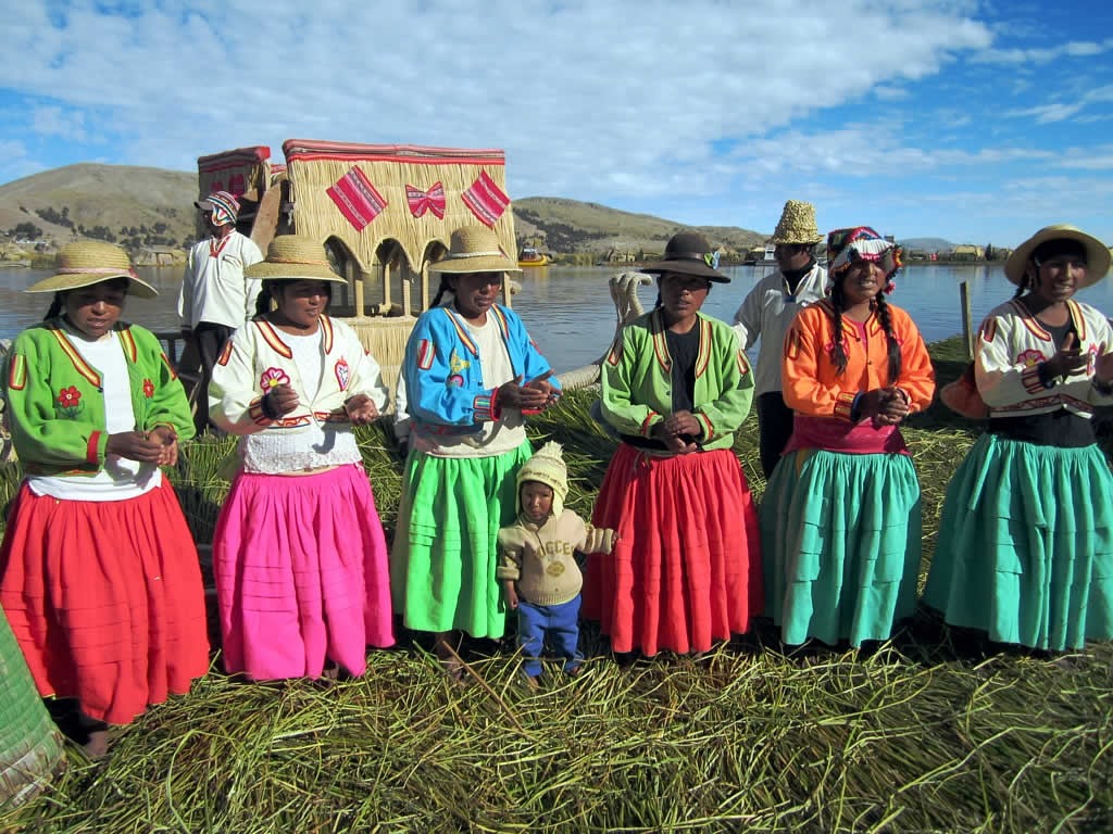 Titicacasee, Peru jigsaw puzzle in Menschen puzzles on TheJigsawPuzzles.com