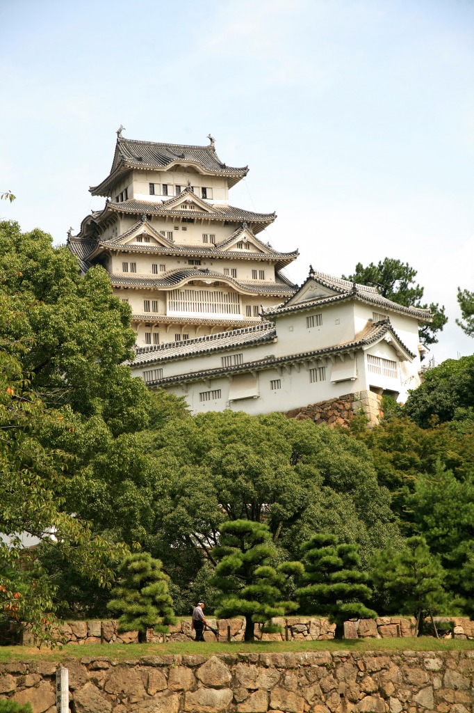 Castelo de Himeji, Hyogo, Japão jigsaw puzzle in Castelos puzzles on TheJigsawPuzzles.com