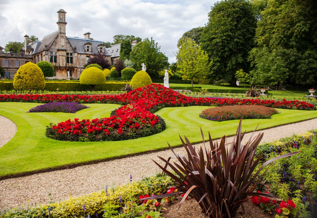 Jardins Waddesdon Manor jigsaw puzzle in Flores puzzles on TheJigsawPuzzles.com