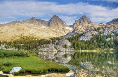 Ediza Lake, Ansel Adams Wilderness jigsaw puzzle in Great Sightings ...