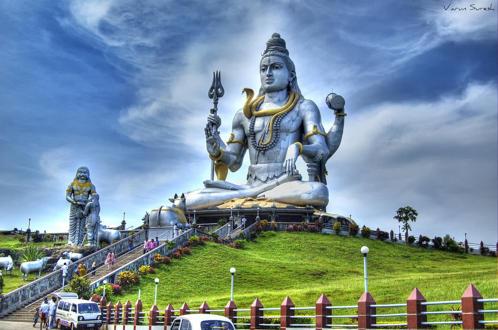 Shiva-Murudeshwar jigsaw puzzle in Puzzle of the Day puzzles on TheJigsawPuzzles.com