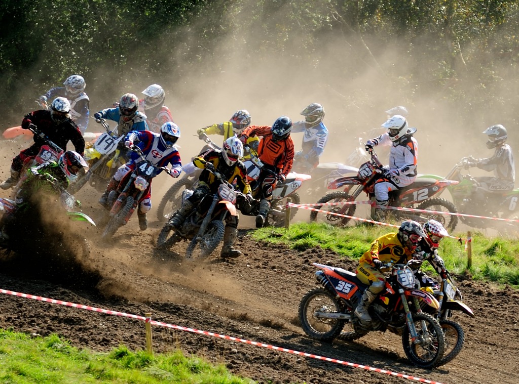 Tankersley Motocross jigsaw puzzle in Puzzle of the Day puzzles on TheJigsawPuzzles.com