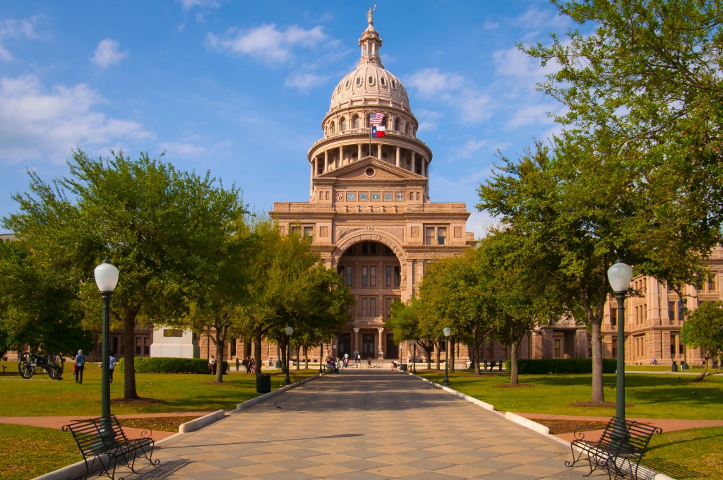 Texas State Capitol jigsaw puzzle in Street View puzzles on TheJigsawPuzzles.com