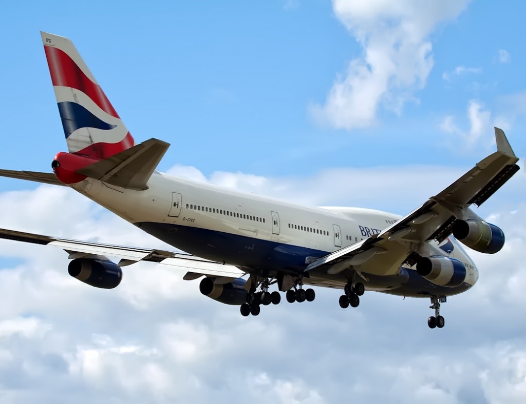 British Airways Boeing 747-436 jigsaw puzzle in Luftfahrt puzzles on TheJigsawPuzzles.com