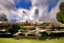 Boise Train Depot and Clouds