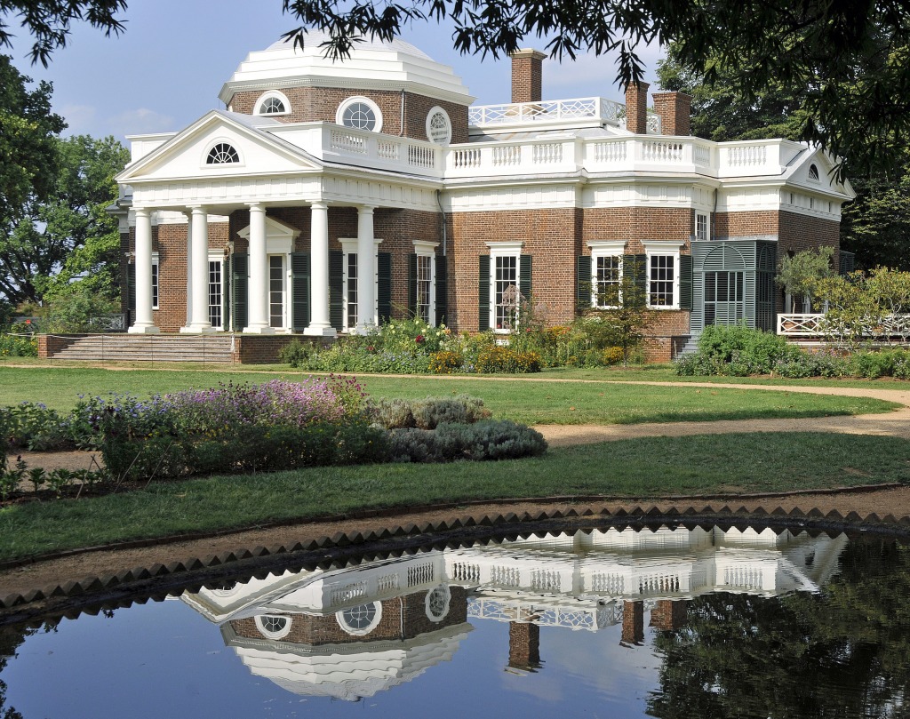 The Home of Thomas Jefferson jigsaw puzzle in Street View puzzles on TheJigsawPuzzles.com