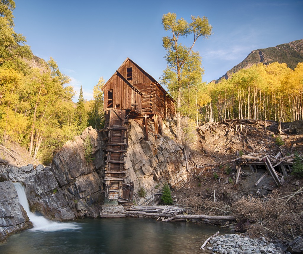 The Crystal Mill jigsaw puzzle in Waterfalls puzzles on TheJigsawPuzzles.com